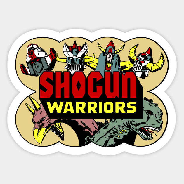 Shogun Warriors Sticker by gigglelumps